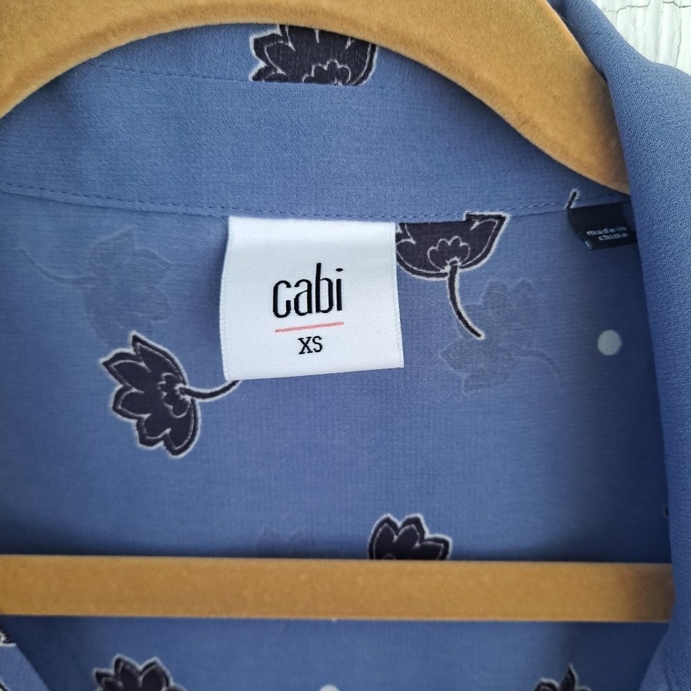 CAbi #5534 Crossover blouse violet 2 Piece Tank XS - Picture 3 of 7